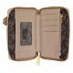 Loungefly Sleeping Beauty - Sleeping Beauty & Maleficent Spinning Wheel 4" Faux Leather Zip-Around Wallet