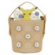 Loungefly Pokemon - Floral Pikachu 6" Faux Leather Crossbody Bag