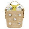 Loungefly Pokemon - Floral Pikachu 6" Faux Leather Crossbody Bag