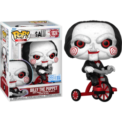 Funko Pop 1824 Billy The Puppet on Tricycle (Excl.), Saw