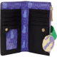 Loungefly Wicked (2024) - Glinda & Elphaba Floral & Lace 4" Faux Leather Flap Wallet