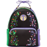 Loungefly Wicked (2024) - Glinda & Elphaba Floral & Lace 10" Faux Leather Mini Backpack