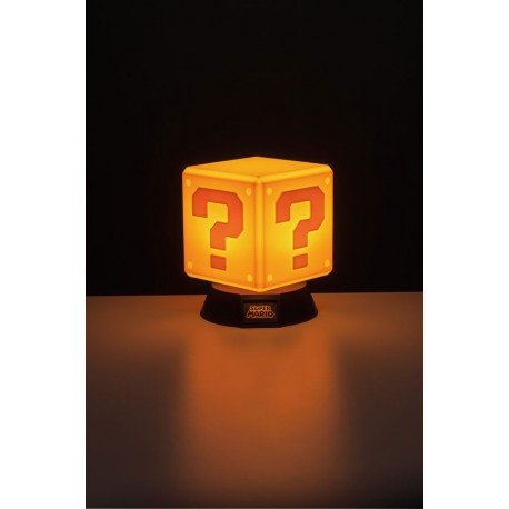 Super Mario 3D Lamp Question Block 10 cm