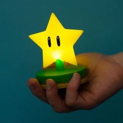 Super Mario Icon Lamp Super Star (V2)