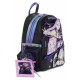 Loungefly K-Pop Demon Hunters - HUNTR/X 10" Faux Leather Mini Backpack with Photo Card Charm