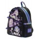 Loungefly K-Pop Demon Hunters - HUNTR/X 10" Faux Leather Mini Backpack with Photo Card Charm