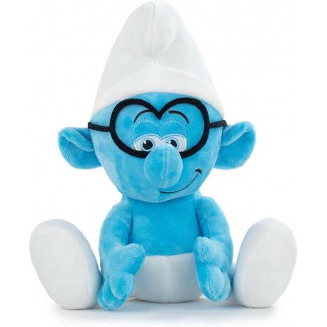 The Smurfs - Smurf with Glasses Plush 23cm