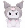 Sanrio - Kuromi (Lichtgrijs) Hello Kitty Fluffy Knuffel 30 cm