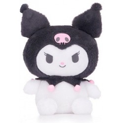 Sanrio - Kuromi (Zwart) Hello Kitty Fluffy Knuffel 30 cm
