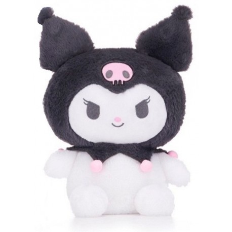 Sanrio - Kuromi (Zwart) Hello Kitty Fluffy Knuffel 30 cm