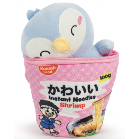 Kawaii Kuties Plush Noodle Pot Pink17cm