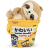 Kawaii Kuties Knuffel Noodle Pot Geel 17cm