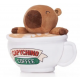 Capybara Capychino Medium Knuffel 17,5cm