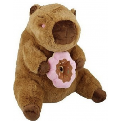 Capybara Knuffel met Foodie Donut 40cm