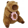Capybara Plush with Foodie Donut 40cm
