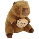 Capybara Knuffel met Foodie Cookie 40cm