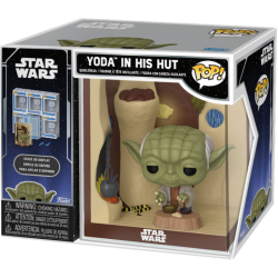 Funko Star Wars - Yoda in his Hut Pop! Nook Vinyl Figure