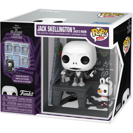 Funko The Nightmare Before Christmas - Jack Skellington in Jack's Room Pop! Nook Vinyl Figure