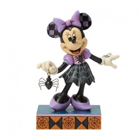 Disney Traditions - Minnie In Spider Dress Figurine