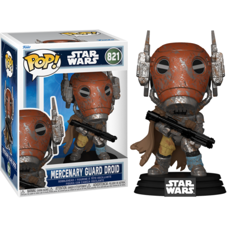 Funko Pop 821 Mercenary Guard Droid, Star Wars