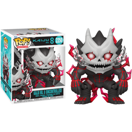 Funko Pop 2250 Kaiju No.8 (Uncontrolled) Super Sized, Kaiju No.8