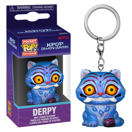 K-Pop Demon Hunters - Derpy Pocket Pop! Keychain