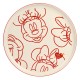 Disney Dinner Plate - Love Minnie