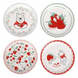 Disney Winnie the Pooh - Small Plates (Set of 4) Spring