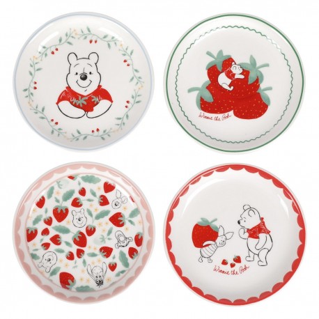 Disney Winnie the Pooh - Kleine Borden (Set van 4) Spring