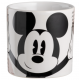 Disney Home - Mickey Mouse Grey Plant Pot Set 7cm (4 pcs.)