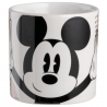 Disney Home - Mickey Mouse Grey Plant Pot 7cm