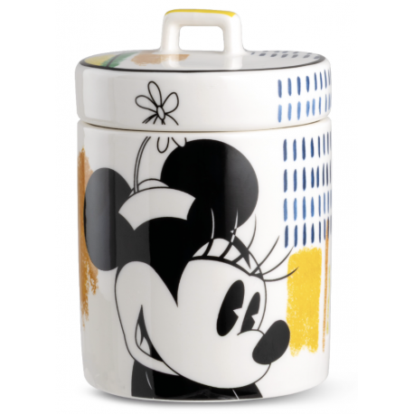 Disney Home - Minnie Mouse Jar 13,3cm Enjoy Yellow