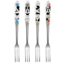 Disney Home - Mickey & Minnie Mouse Fork Set (4) Enjoy