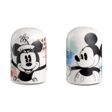 Disney Home - Mickey & Minnie Mouse Enjoy Zout & Peper Shaker Set