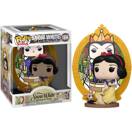 Funko Pop 1694 Snow White (Deluxe)(Stained Glass), Snow White and the Seven Dwarfs
