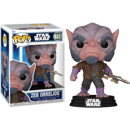 Funko Pop 822 Zeb Orrelios, Star Wars