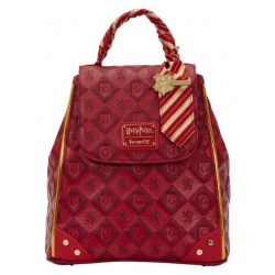 Loungefly Harry Potter - Gryffindor 10" Faux Leather Mini Backpack