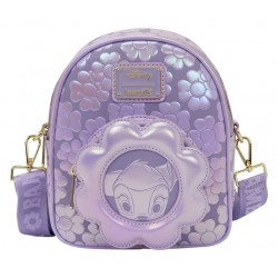 Loungefly Bambi (1942) - Iridescent Convertible 8" Faux Leather Mini Backpack & Crossbody Bag
