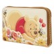 Loungefly Winnie the Pooh - Bees & Flowers 4" Faux Leather Zip-Around Wallet