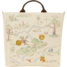 Loungefly Winnie the Pooh - Hundred Acre Wood Pin Trader 11" Faux Leather Tote Bag