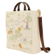 Loungefly Winnie the Pooh - Hundred Acre Wood Pin Trader 11" Faux Leather Tote Bag
