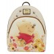 Loungefly Winnie the Pooh - Bees & Flowers 12" Faux Leather Mid-Size Backpack