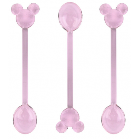 Disney Home - Glazen Lepel Set (3) Mickey Mouse Love