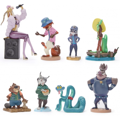 Disney Zootropolis 2 Deluxe Figurine Playset