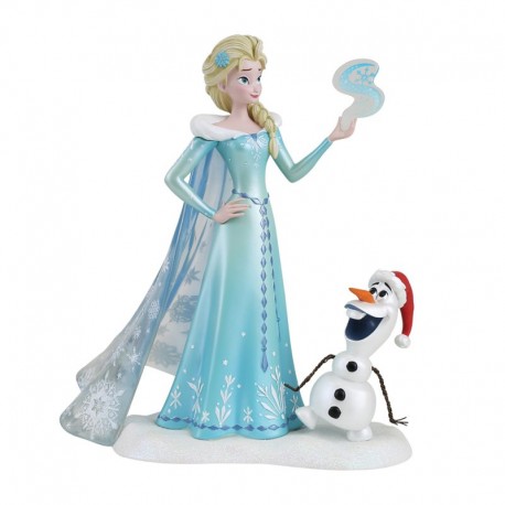 Disney Showcase - Elsa And Olaf Figurine