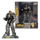 Fallout Movie Maniacs Action Figure Hank Maclean (Season 2) (Red Platinum Edition) 17 cm