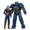 Fallout 4 Statue 2-Pack T-60 Vault Tec & Sole Survivor 18 cm