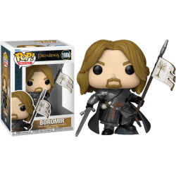 Funko Pop 1986 Boromir with Gondor Flag, The Lord Of The Rings