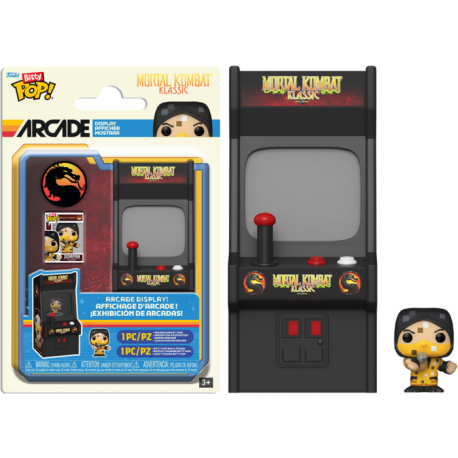 Mortal Kombat - Scorpion Bitty Pop! Arcade Display Vinyl Figure