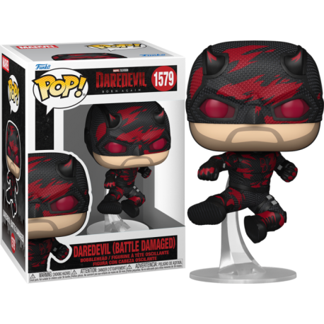 Funko Pop 1579 Daredevil (Battle Damaged), Daredevil: Born Again